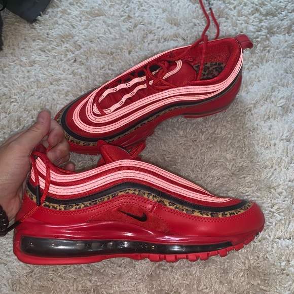 Nike Shoes | Brand New Nike Air Max Red Cheeta | Poshmark